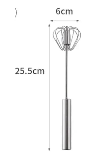 ??Stainless Steel Semi-Automatic Whisk - Buy one get one free