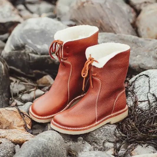 🎁[50% kedvezmény ma – ne hagyd ki] Ergonomikus kialakítású ortopéd cipő - kiváló minőségű bőr + téli gyapjú bélés + kézzel varrott 👞