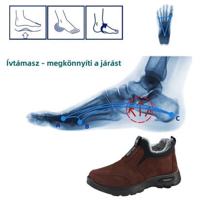 【🎁50% KEDVEZMÉNY MA – NE HAGYD KI】Ergonomikus kialakítású ortopéd téli csizma – ívtámasz 👞Fájdalmak enyhítése járás közben