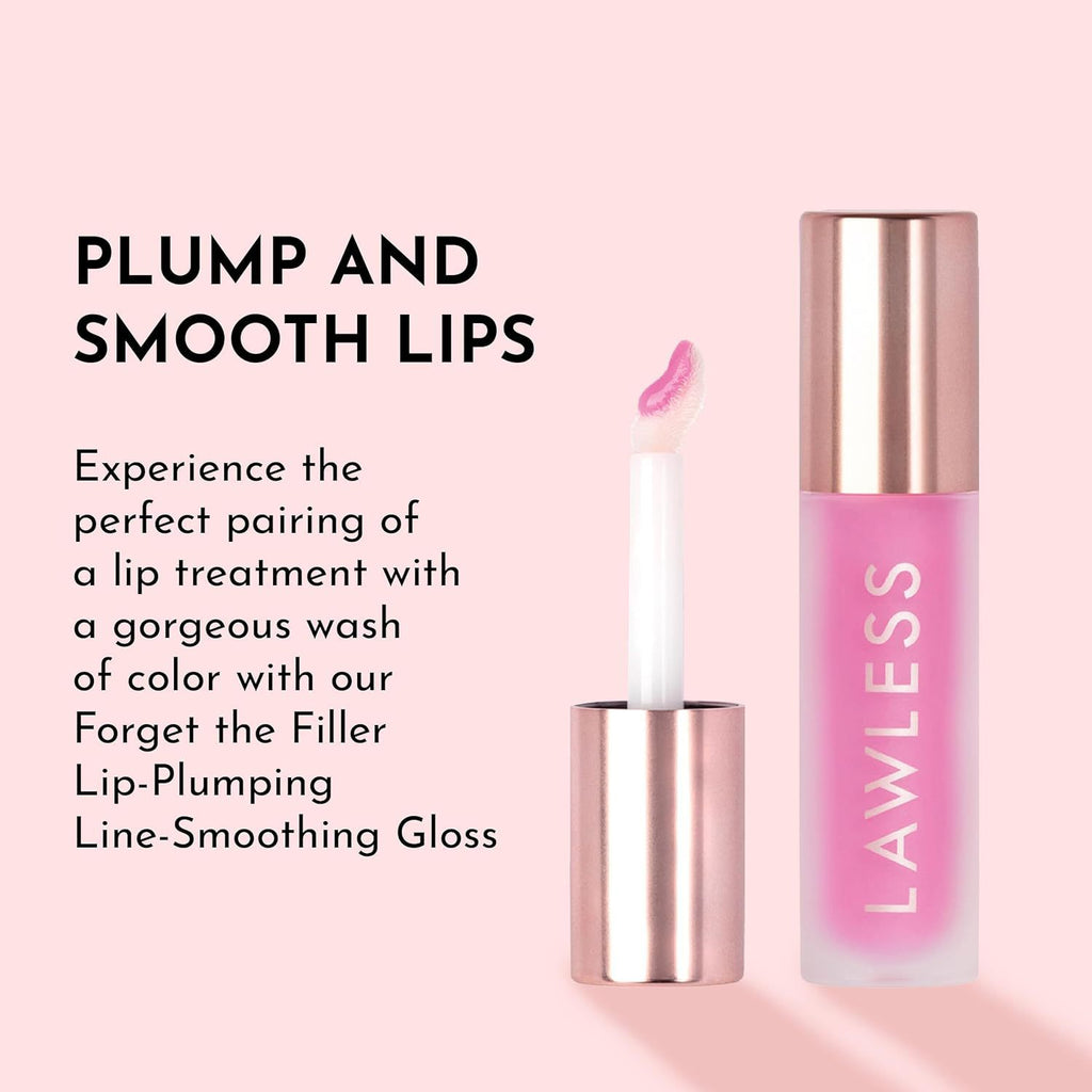 Forget the Filler Lip Plumping Line Smoothing Gloss Lip plumping oil