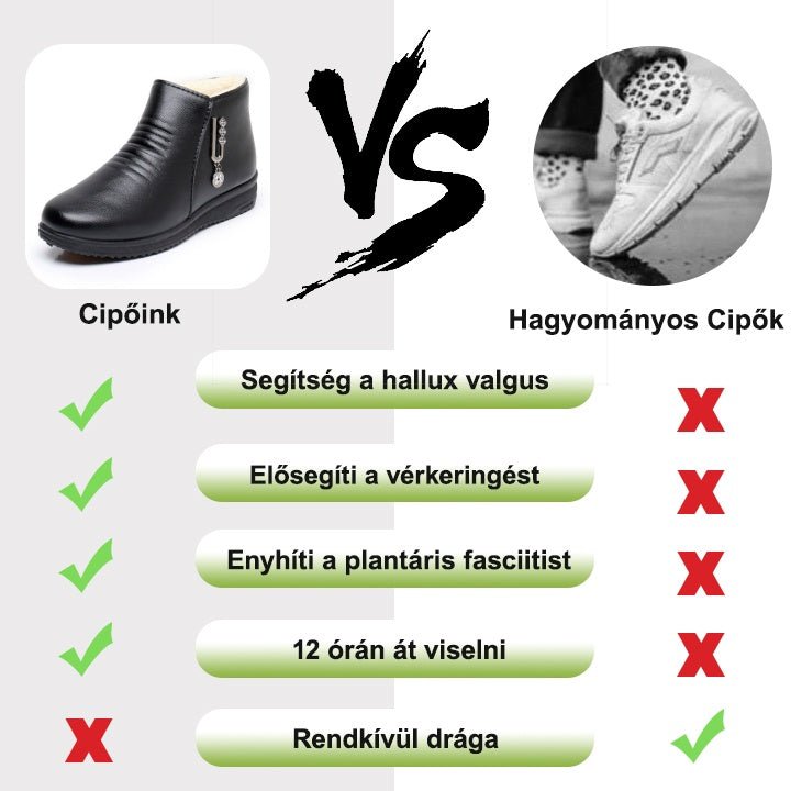 (🔥Ma 50% kedvezménnyel - ne hagyd ki ezt a lehetőséget) ⏰ - Puha és kényelmes, eredeti gyapjú női bőr cipő (ívtámasz - megkönnyíti a járást)