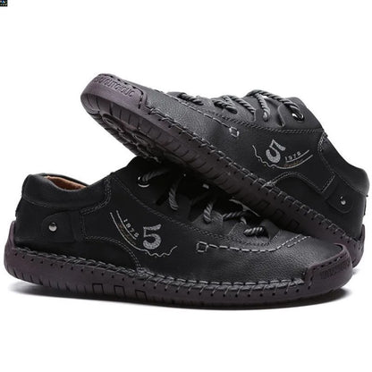 【🎁50% kedvezmény ma - ne hagyd ki】 Ergonomikus kialakítású ortopéd cipő - kiváló minőségű bőr + kézzel varrott 👞