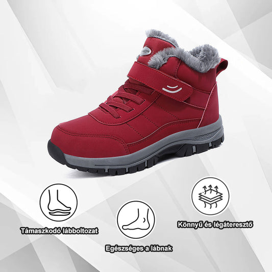 (🔥50% kedvezmény ma - ne hagyd ki) - Meleg, tartós, vízálló ortopéd sétacipő rugalmas bokatámasztással