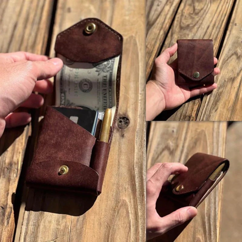 Vintage Leather Wallet（🎉Najlepšia voľba pre darčeky🎁）