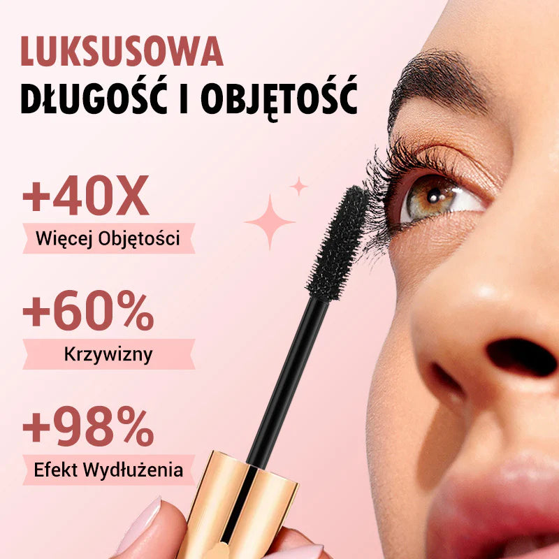 ✨Kúpte 1 a získajte 1 zadarmo✨Vodeodolná 4D maskara s hodvábnymi vláknami