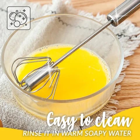 ??Stainless Steel Semi-Automatic Whisk - Buy one get one free