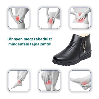 (🔥Ma 50% kedvezménnyel - ne hagyd ki ezt a lehetőséget) ⏰ - Puha és kényelmes, eredeti gyapjú női bőr cipő (ívtámasz - megkönnyíti a járást)