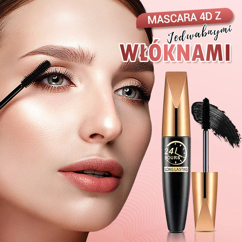 ✨Kúpte 1 a získajte 1 zadarmo✨Vodeodolná 4D maskara s hodvábnymi vláknami