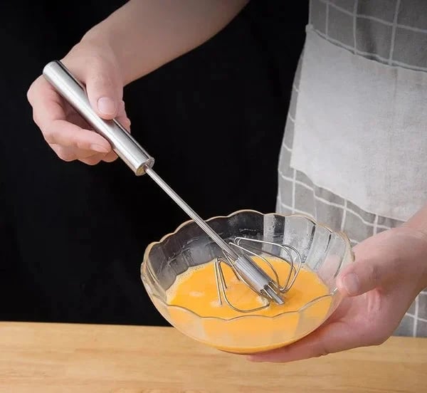??Stainless Steel Semi-Automatic Whisk - Buy one get one free