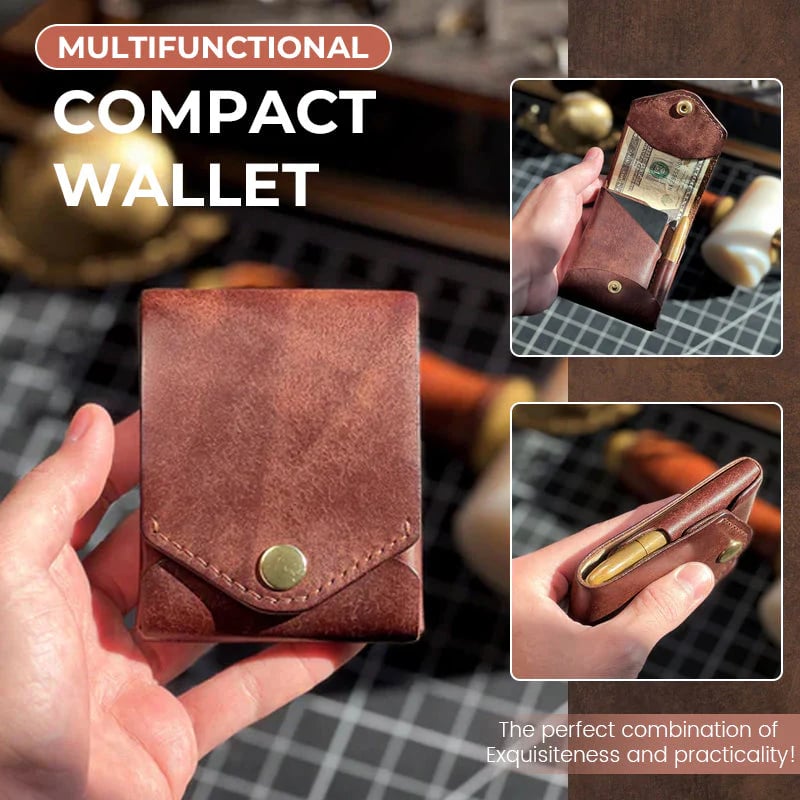 Vintage Leather Wallet（🎉Najlepšia voľba pre darčeky🎁）