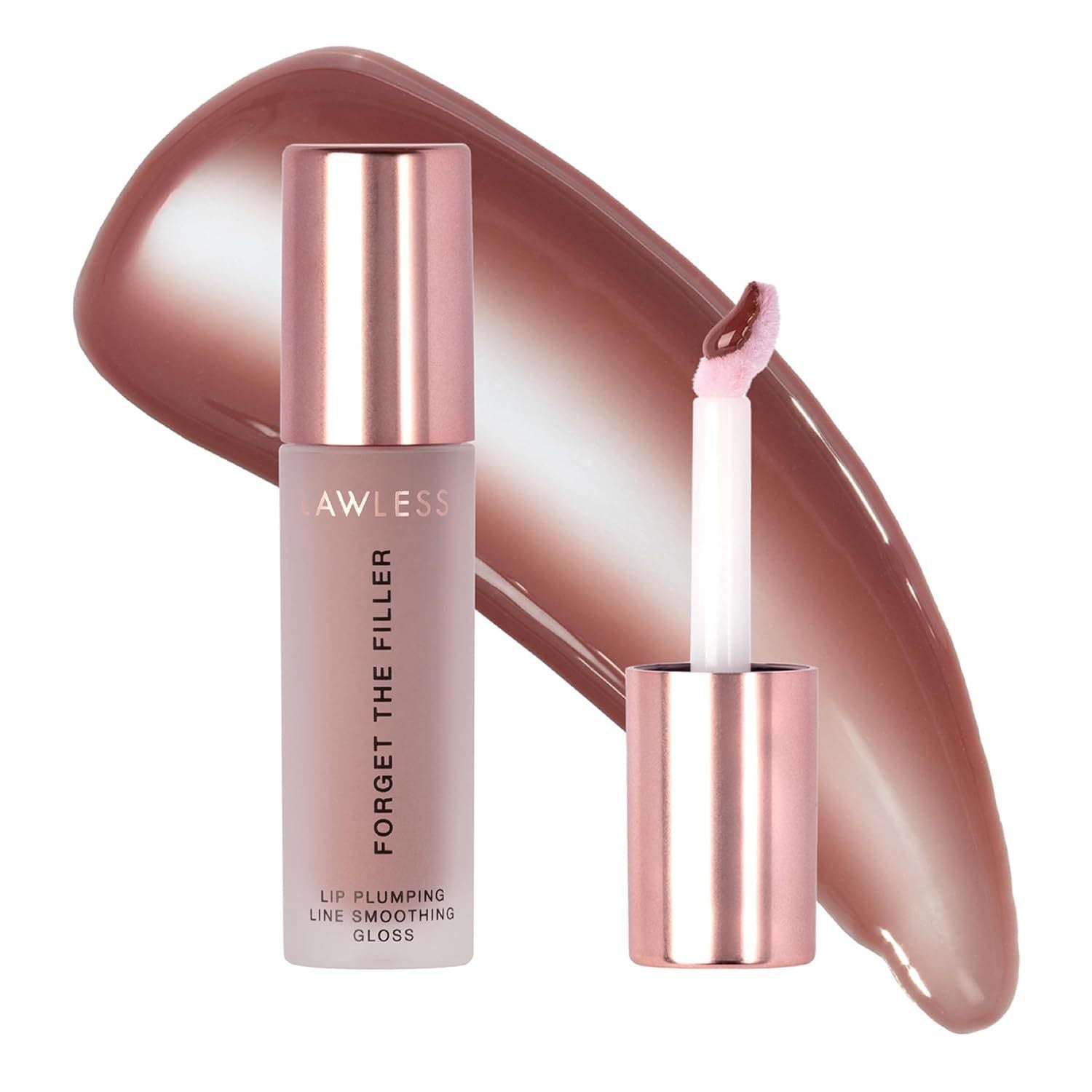 Forget the Filler Lip Plumping Line Smoothing Gloss Lip plumping oil