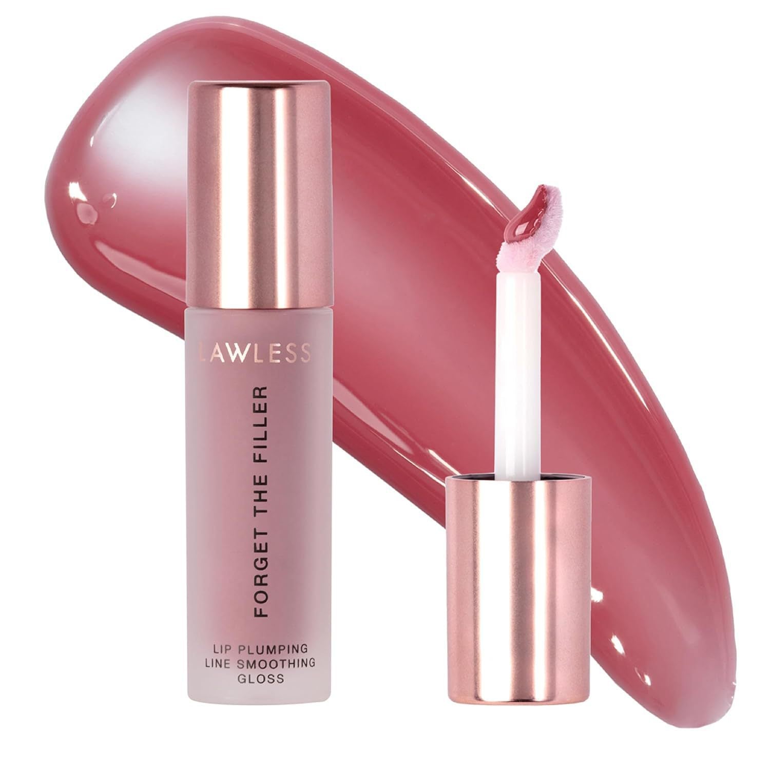 Forget the Filler Lip Plumping Line Smoothing Gloss Lip plumping oil