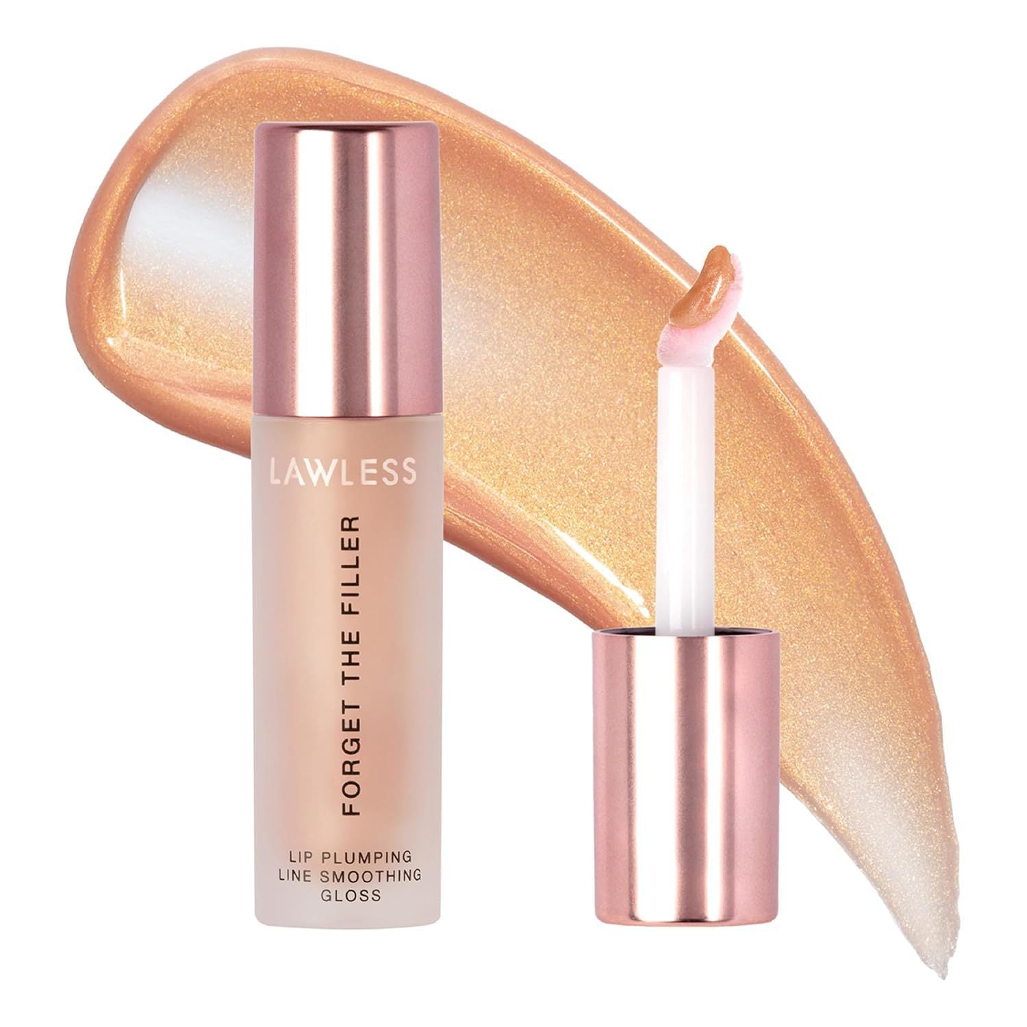 Forget the Filler Lip Plumping Line Smoothing Gloss Lip plumping oil
