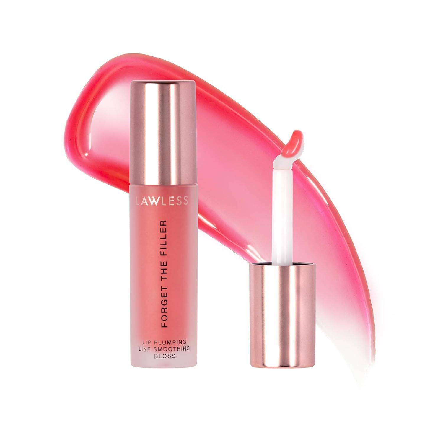 Forget the Filler Lip Plumping Line Smoothing Gloss Lip plumping oil