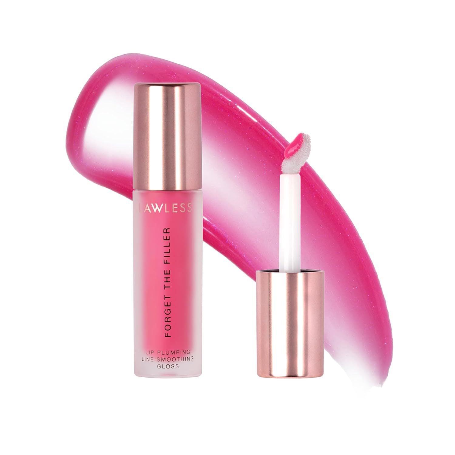 Forget the Filler Lip Plumping Line Smoothing Gloss Lip plumping oil