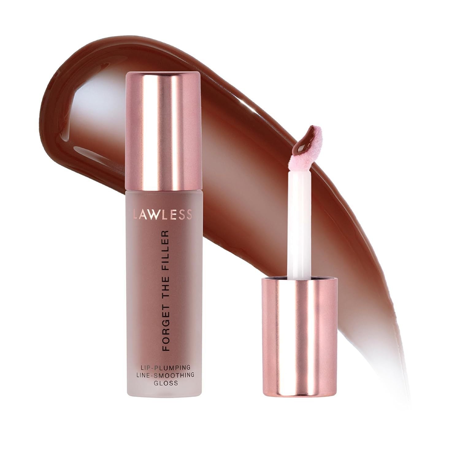 Forget the Filler Lip Plumping Line Smoothing Gloss Lip plumping oil