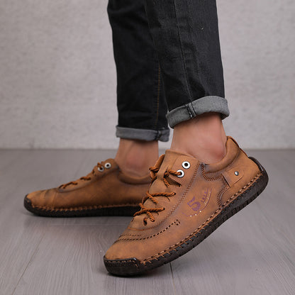 【🎁50% kedvezmény ma - ne hagyd ki】 Ergonomikus kialakítású ortopéd cipő - kiváló minőségű bőr + kézzel varrott 👞