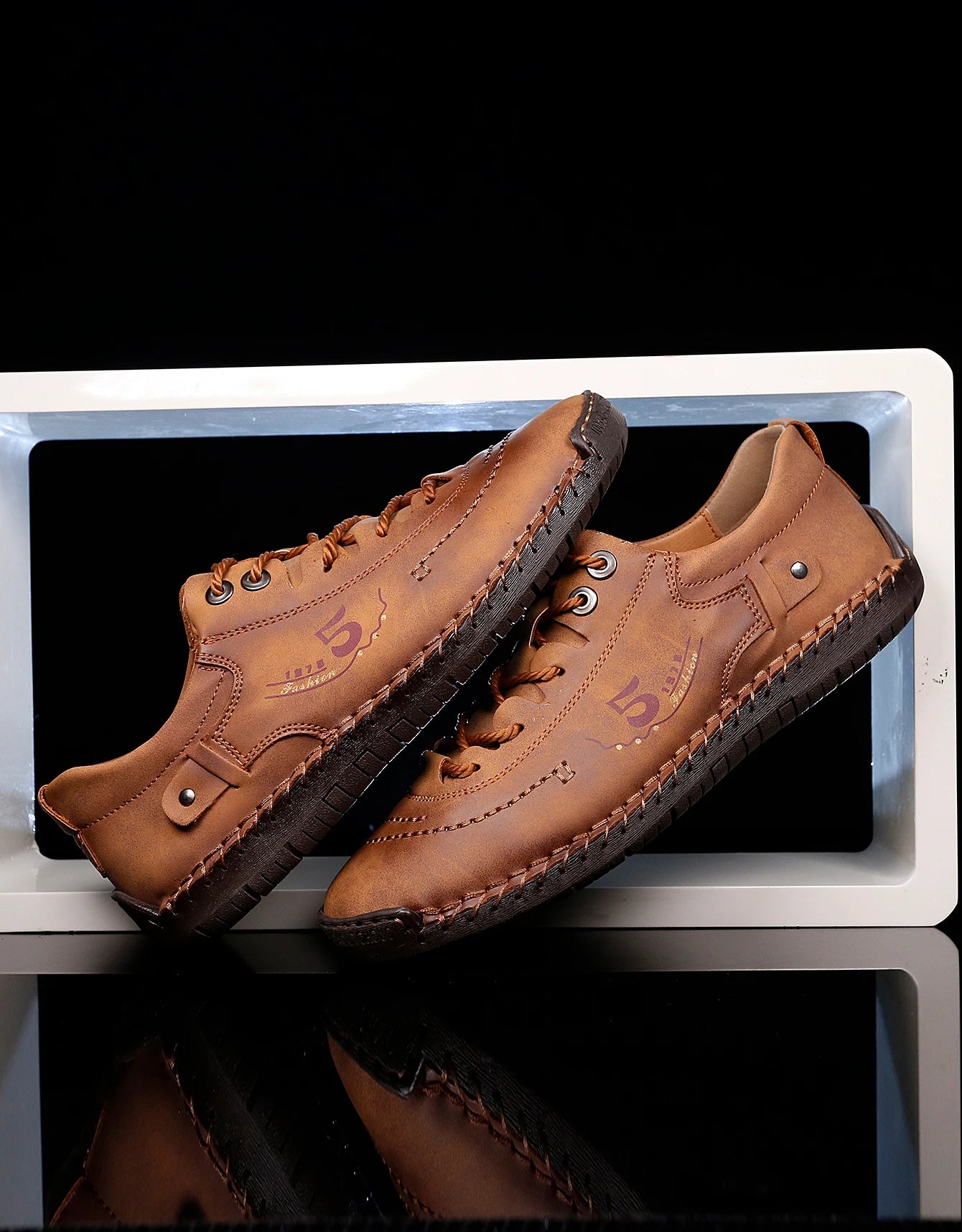 【🎁50% kedvezmény ma - ne hagyd ki】 Ergonomikus kialakítású ortopéd cipő - kiváló minőségű bőr + kézzel varrott 👞