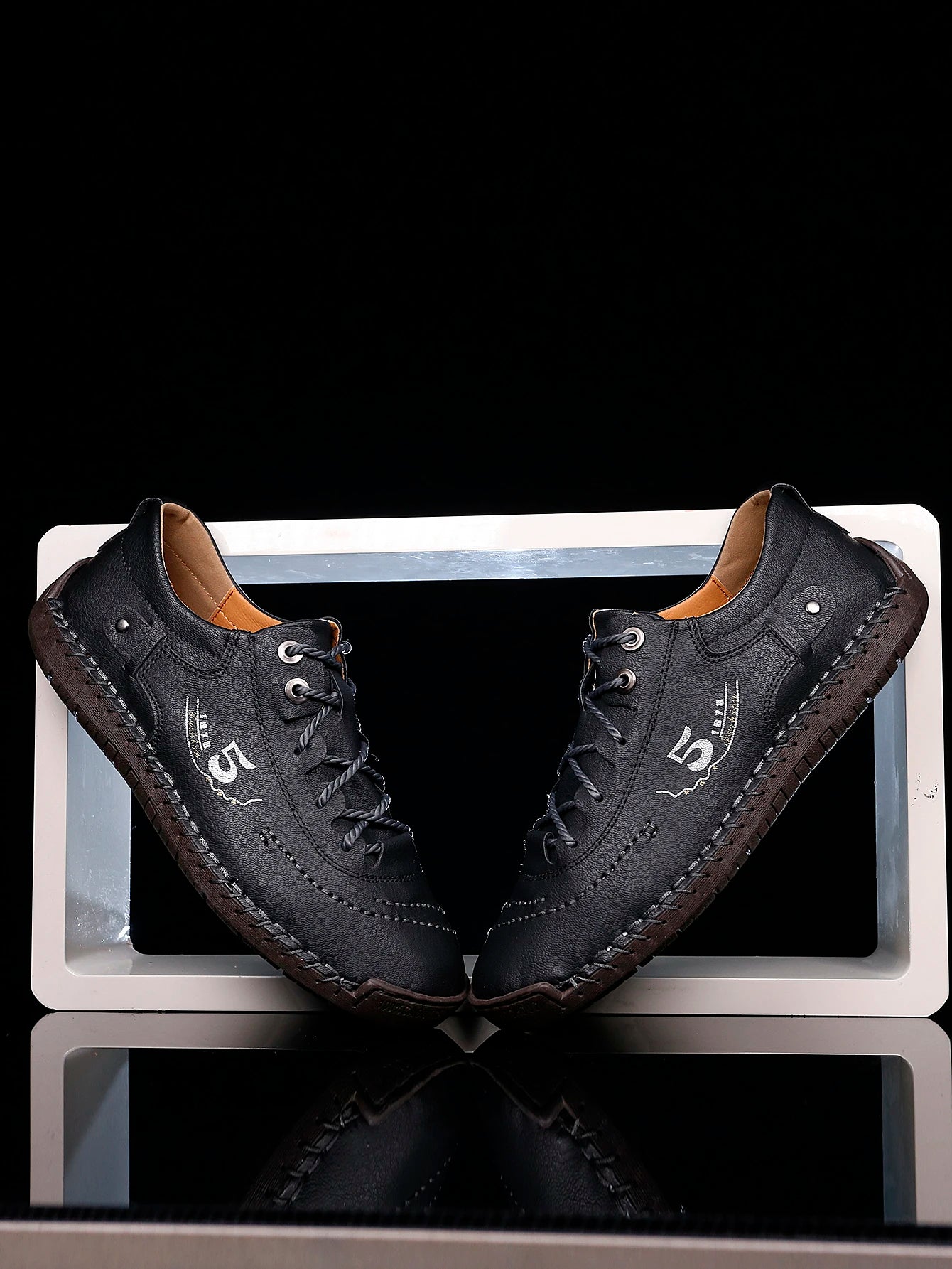 【🎁50% kedvezmény ma - ne hagyd ki】 Ergonomikus kialakítású ortopéd cipő - kiváló minőségű bőr + kézzel varrott 👞