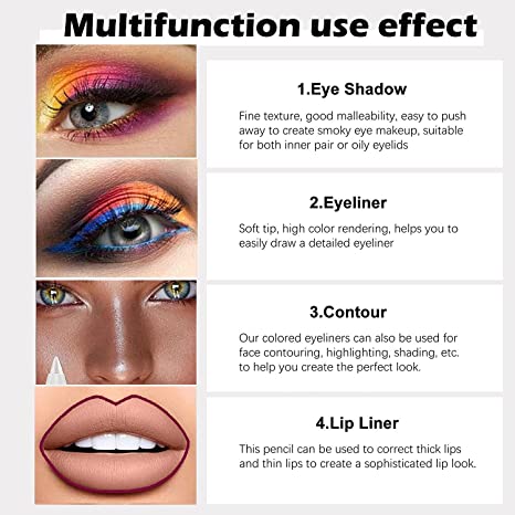 ?Lang anhaltender wasserfester Eyeliner-Stift, modische Augen-Make-up-Kosmetik