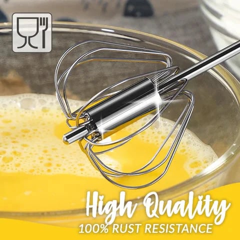 ??Stainless Steel Semi-Automatic Whisk - Buy one get one free