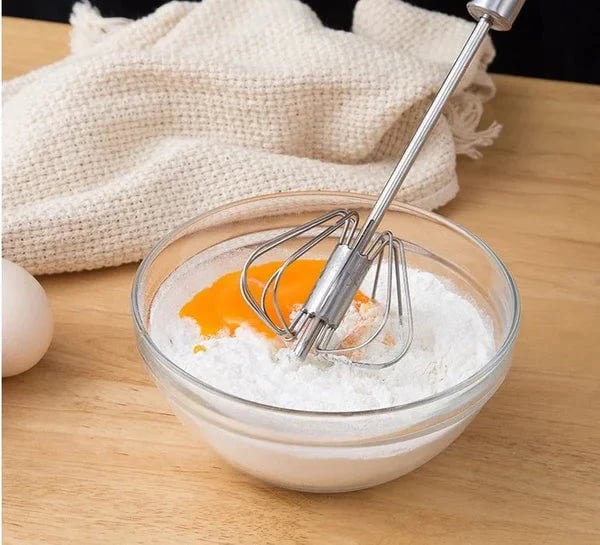 ??Stainless Steel Semi-Automatic Whisk - Buy one get one free