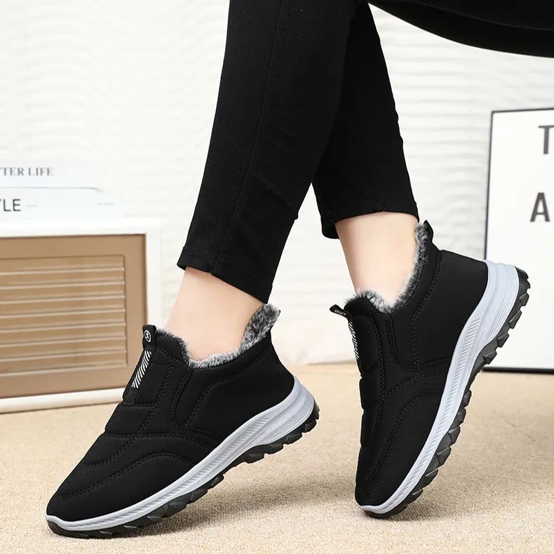 🔥MA 50% KEDVEZMÉNY - NE MARADJ LE｜ ⏰ - Puha és kényelmes téli olasz luxusmárkás velúr ortopéd cipő ｜tartást ad - lábfájdalom csillapítására