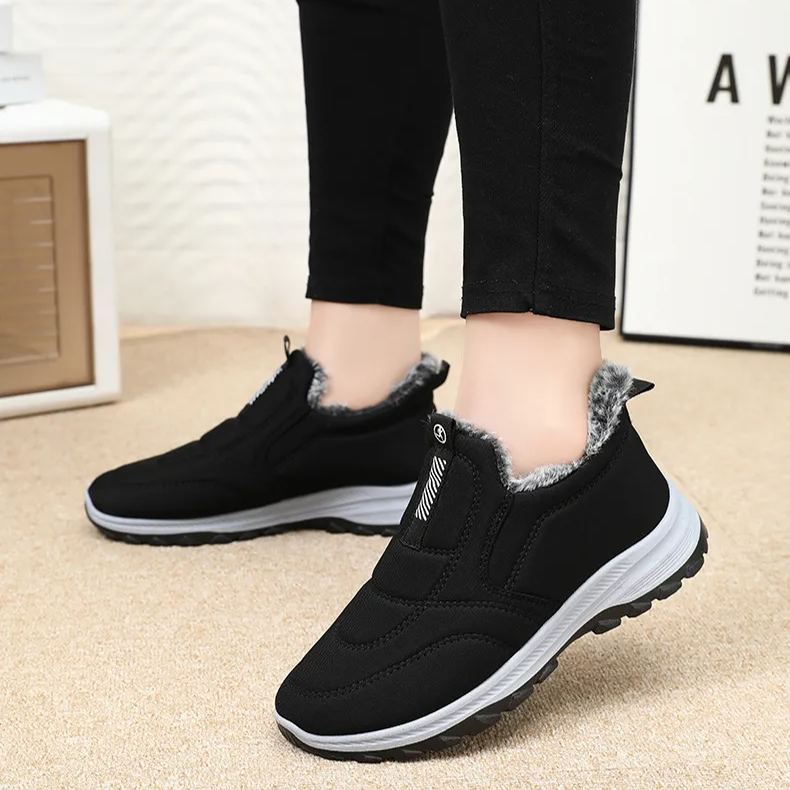 🔥MA 50% KEDVEZMÉNY - NE MARADJ LE｜ ⏰ - Puha és kényelmes téli olasz luxusmárkás velúr ortopéd cipő ｜tartást ad - lábfájdalom csillapítására