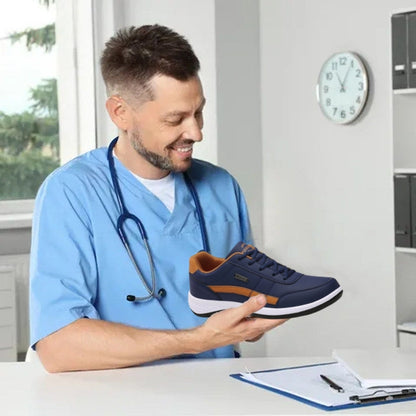 [🔥Fél áron ma - ne hagyd ki] Ergonomikus kialakítású ortopéd cipő - ívtartó kialakítás👞Megszabadul a lábfájástól