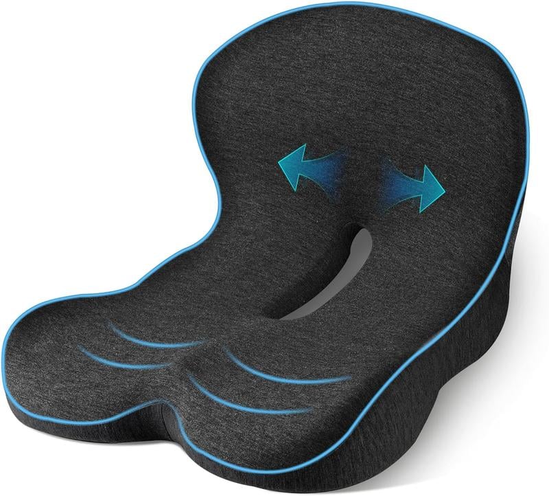 Jusqu'à 50 % de réduction!?Coussin de siège en mousse à mémoire de forme antidérapant